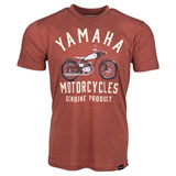 Yamaha Heritage Genuine T-Shirt Burnt Red