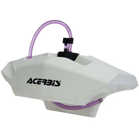 Acerbis Auxiliary Handlebar Fuel Tank 0.6 Gallon White