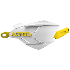 Acerbis X-Factory Handguards Yellow/White