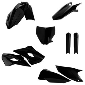 Acerbis Full Plastic Kit  Black