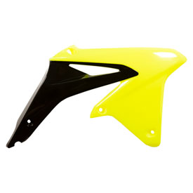 Acerbis Radiator Scoops  Flo Yellow/Black