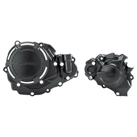Acerbis X-Power Crankcase and Ignition/Clutch Cover Kit  Black