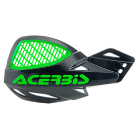 Acerbis Uniko Vented Handguards Black/KX Green