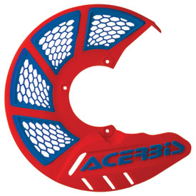 Acerbis X-Brake Vented Front Disc Cover Red/Blue