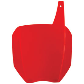Acerbis Mini Front Number Plate Red
