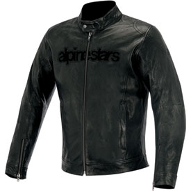 Alpinestars Black Shadow Huntsman Leather Jacket