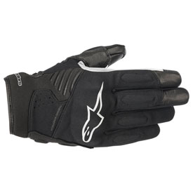 Alpinestars Faster Gloves Large Black/White