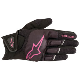 Alpinestars Women's Stella Atom Gloves X-Large Black/Pink