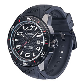 Alpinestars Tech Watch with Silicone Strap Black