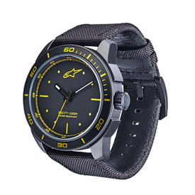Alpinestars Tech Watch with Nylon Strap Black/Yellow