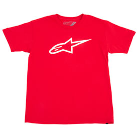 Alpinestars Ageless Classic T-Shirt Small Red/White