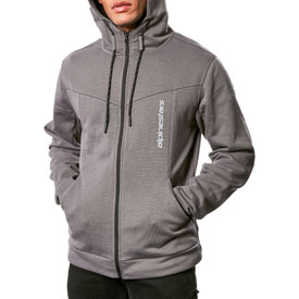 Alpinestars Era Zip-Up Hooded Sweatshirt Medium Dark Grey