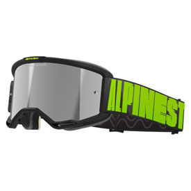Alpinestars Vision 5 Goggle  Hollow Charcoal/Yellow Fluo