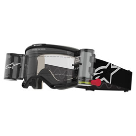 Alpinestars Vision 5 Roll Off Goggle  Corp Black Frame/Clear Lens