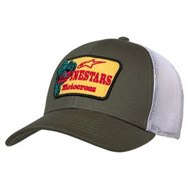 Alpinestars Hardware Trucker Hat  Military/White