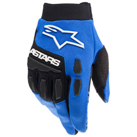Alpinestars Youth Full Bore Gloves Large Blue/Black