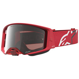 Alpinestars Supertech Vesta Goggle  Red Fluo