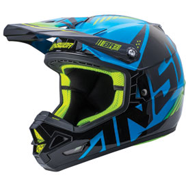 Answer Racing AR-3 Align Mens Off-Road Motorcycle Helmets XX-Large 0411-0605-6256 White/Navy