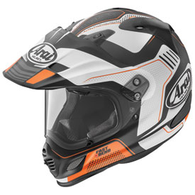 Arai XD4 Motorcycle Helmet Large Vision Orange Frost