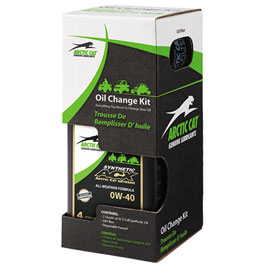 Arctic Cat ACX 0W-40 Synthetic Oil Change Kit