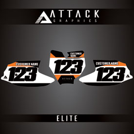 Attack Graphics Elite Number Plate Backgrounds