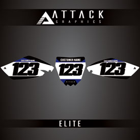 Attack Graphics Elite Number Plate Backgrounds