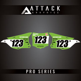 Attack Graphics Pro Series Number Plate Backgrounds