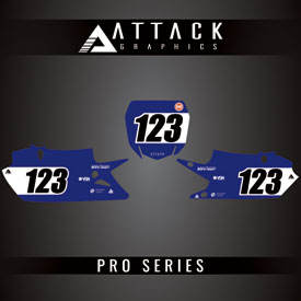 Attack Graphics Pro Series Restyle Number Plate Backgrounds