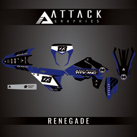 Attack Graphics Custom Renegade Complete Bike Graphics Kit
