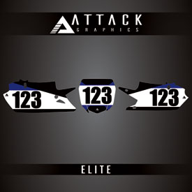 Attack Graphics Elite Restyle Number Plate Backgrounds