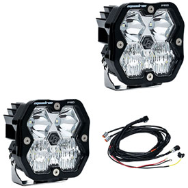 Baja Designs Squadron 2.0 Pro LED Lights 3"x3" Driving/Combo