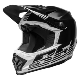 Bell Youth Moto-9 Louver MIPS Helmet Small/Medium Black/White