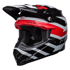 Bell Moto-9S Flex Banshee Helmet Small Black/Red