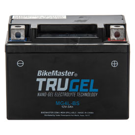 BikeMaster TruGel No Maintenance Battery MG4LBS