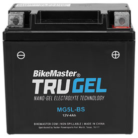 BikeMaster TruGel No Maintenance Battery MG5LBS