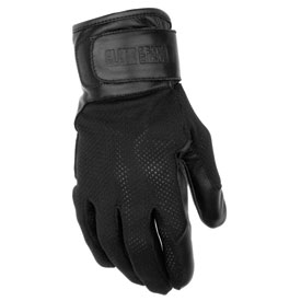 Black Brand High Flow Motorcycle Gloves