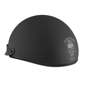 Black Brand Cheater .50 Half-Face Helmet | Riding Gear | Rocky ...