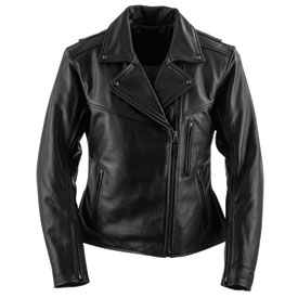 Black Brand Women's Enchantress Leather Motorcycle Jacket