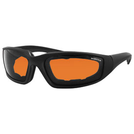 Bobster Foamerz 2 Sunglasses Black Frame/Amber Lens