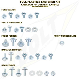Bolt Full Plastics Fastener Kit