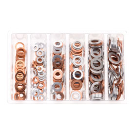 Bolt Drain Plug Washer Assortment 300-Piece Kit
