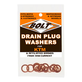 Bolt KTM Copper Drain Plug Washer Kit