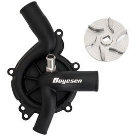 Boyesen Supercooler Water Pump Cover and Impeller Kit Black