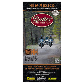 Butler Motorcycle Maps New Mexico Backcountry Discover Route: Dual Sport Map
