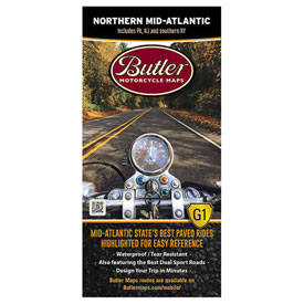Butler Motorcycle Maps Northern Mid-Atlantic