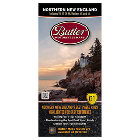 Butler Motorcycle Maps Northern New England