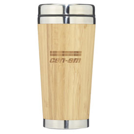 Can-Am Bamboo Travel Coffee Mug