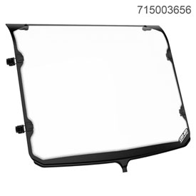 Can-Am Full Windshield - Hardcoated