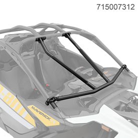 Can-Am Front Intrusion Bar  Black