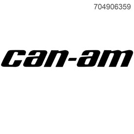 Can-Am OEM Fender Decal Secondary